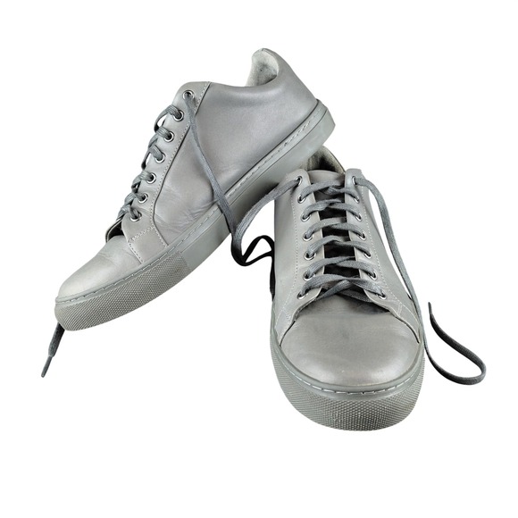 Thursday Boot Co Everyday Leather Low Top Sneakers Gray Men's Size 12